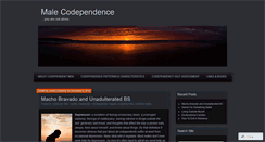 Desktop Screenshot of malecodependence.com